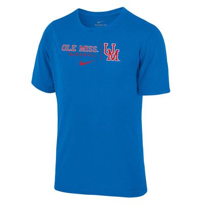 SS BOYS OLE MISS BASEBALL UM LEGEND TEE