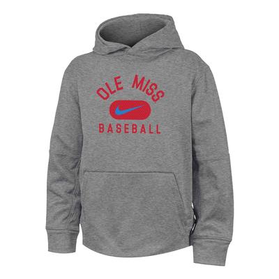 OLE MISS BASEBALL THERMA PO HOODY