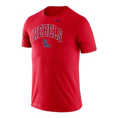 SS REBELS OLE MISS LEGEND TEE RED