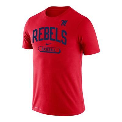 SS SCRIPT M REBELS BASEBALL LEGEND TEE