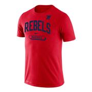 SS SCRIPT M REBELS BASEBALL LEGEND TEE