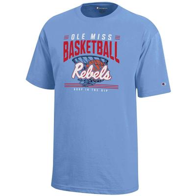 SS OLE MISS BASKETBALL HOOP IN THE SIP TEE