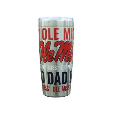 OLE MISS DAD DIGITAL VIKING NOVA TUMBLER 20OZ