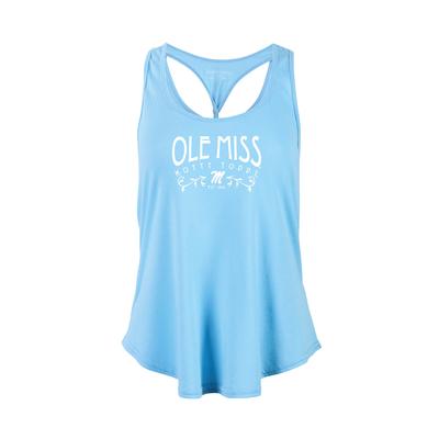 OLE MISS HOTTY TODDY SCRIPT M TWISTBACK TANK