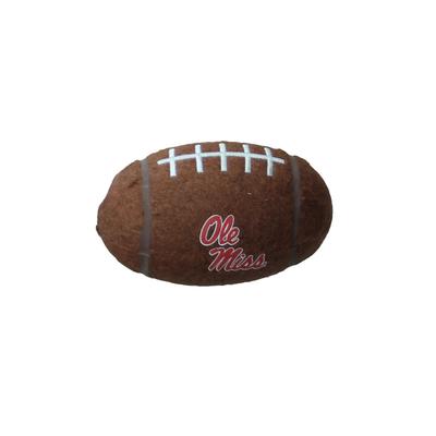 OLE MISS TOUGH CHEWER PET FOOTBALL