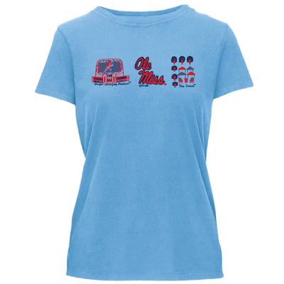 SS VAUGHT OLE MISS GROVE ESSENTIALS TEE