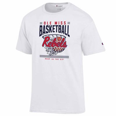 SS OLE MISS BASKETBALL HOOP IN THE SIP TEE