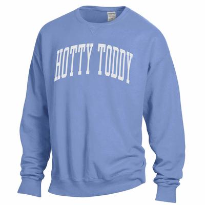 ARCHED HOTTY TODDY COMFORT WASH CREW PORCH_BLUE