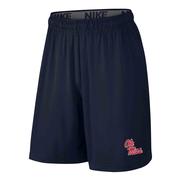 BOYS STACKED OLE MISS FLY SHORT 2.0