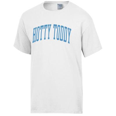 SS ARCHED HOTTY TODDY SUEDE PUFF COMFORT WASH TEE WHITE