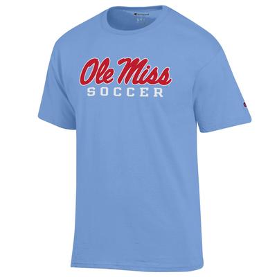 SCRIPT OLE MISS SOCCER SS TEE