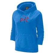 SCRIPT REBELS VARSITY FLEECE HOODY