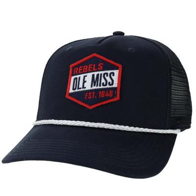 REBELS OLE MISS ROADIE TRUCKER CAP