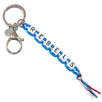 REBELS BEADED KEYCHAIN