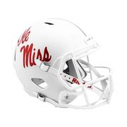 WHITE RIDDELL SPEED REPLICA FOOTBALL HELMET