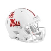 WHITE OLE MISS MINI HELMET