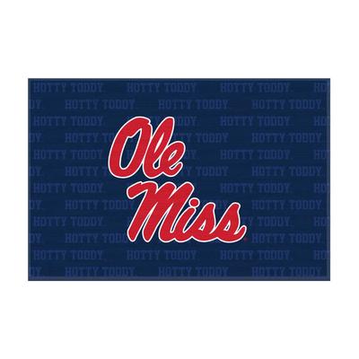 5`X7`6` OLE MISS HOTTY TODDY MAT