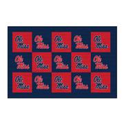 30`X46` STACKED OLE MISS MAT