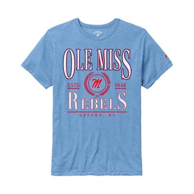 OLE MISS REBELS SCRIPT M VICTORY FALLS TEE