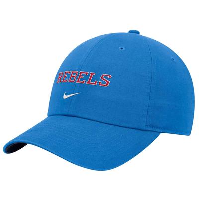 REBELS DRI FIT CLUB UNSTRUCTURED CAP ITALY_BLUE