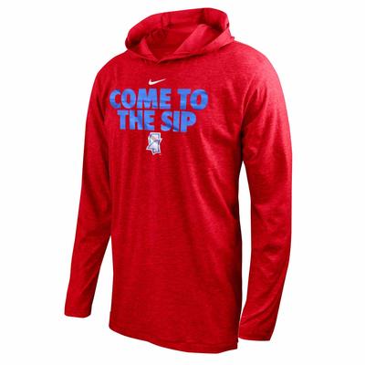 LS COME TO THE SIP DRI FIT COTTON HOODIE TEE