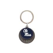 OLE MISS DAD KEY TAG