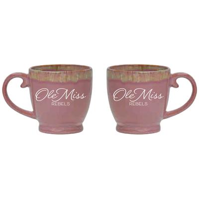 17 OZ OLE MISS REBELS KEDZIE MUG PINK