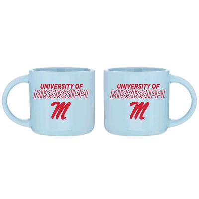 14 OZUNIVERSITY OF MISSISSIPPI SCRIPT M CORA MUG