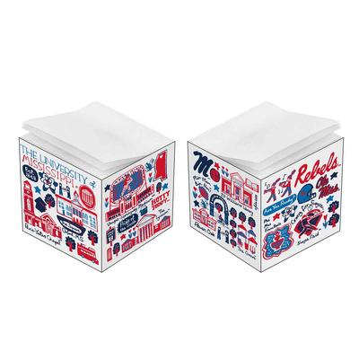 OLE MISS JULIA GASH MEMO CUBE