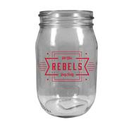 16OZ OLE MISS REBELS GOOD OLE COUNTRY GLASS