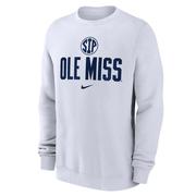 CIRCLE SIP OLE MISS CLUB FLEECE CREW