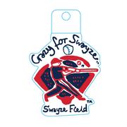 CRAZY FOR SWAYZE VINYL DECAL