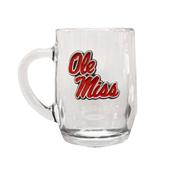 OLE MISS PEWTER 10OZ DISTINCTION GLASS COFFEE MUG