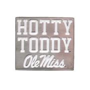 HOTTY TODDY PEWTER CAR EMBLEM 