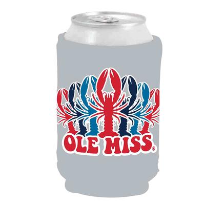 OLE MISS CRAWFISH CAN COOLER