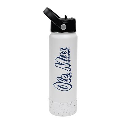 27 OZ OLE MISS WHITE ENDEAVOR SERIES BOTTLE