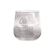 3.25OZ CURVED OLE MISS SHOT GLASS