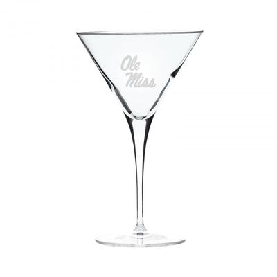 OLE MISS 10OZ MARTINI GLASS