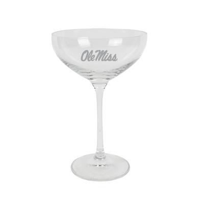 OLE MISS 7.95OZ COCKTAIL GLASS