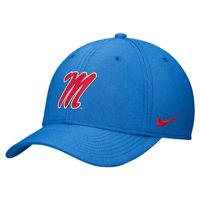 SCRIPT M DRI FIT RISE STRUCTURED SWOOSHFLEX CAP