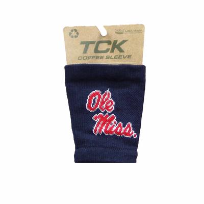 OLE MISS COFFEE SLEEVE SOCKS