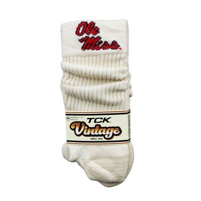 OLE MISS SLOUCH CREW SOCKS