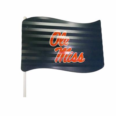 OLE MISS METAL FLAG GARDEN STAKE