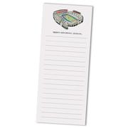 OLE MISS STADIUM 3.5X8.5 NOTEPAD