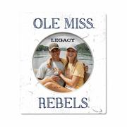 OLE MISS REBELS DESKTOP CIRCLE PICTURE FRAME