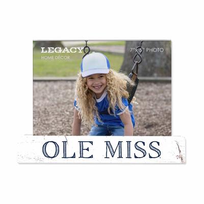 OLE MISS TABLETOP STICK FRAME HOLDS 7X5 PHOTO