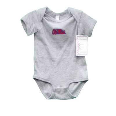 OLE MISS LAP SHOULDER CREEPER ONESIE