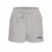 SCRIPT OLE MISS FLEECE SHORT