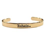 REBELS GOLD MASCOT CUFF BRACELET