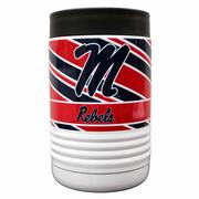 OLE MISS KOOLIE METAL CAN STRIPES